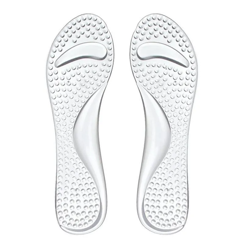4pcs Adhesive Silicone Gel Orthotic High Heel Shoe Sandals Insole Pad