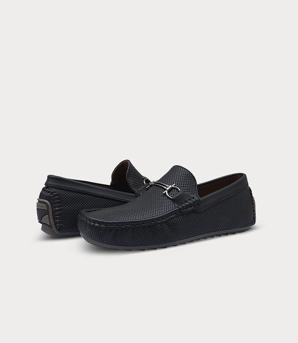 BM6728-BLACK-Men Loafer