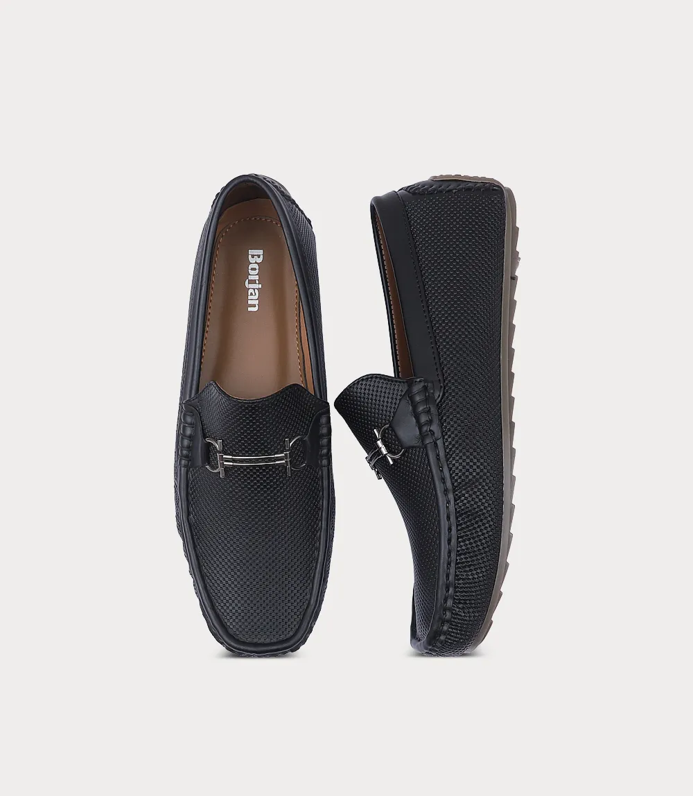 BM6728-BLACK-Men Loafer