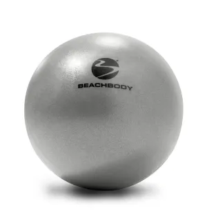 BODi Core Ball for Core Strengthening, 8" Small Exercise Ball, Home Gym Workout Equipment for Yoga, Pilates, Fitness, Lightweight Durable & Easy to Grip, Inflation Straw and Plug Included, Silver