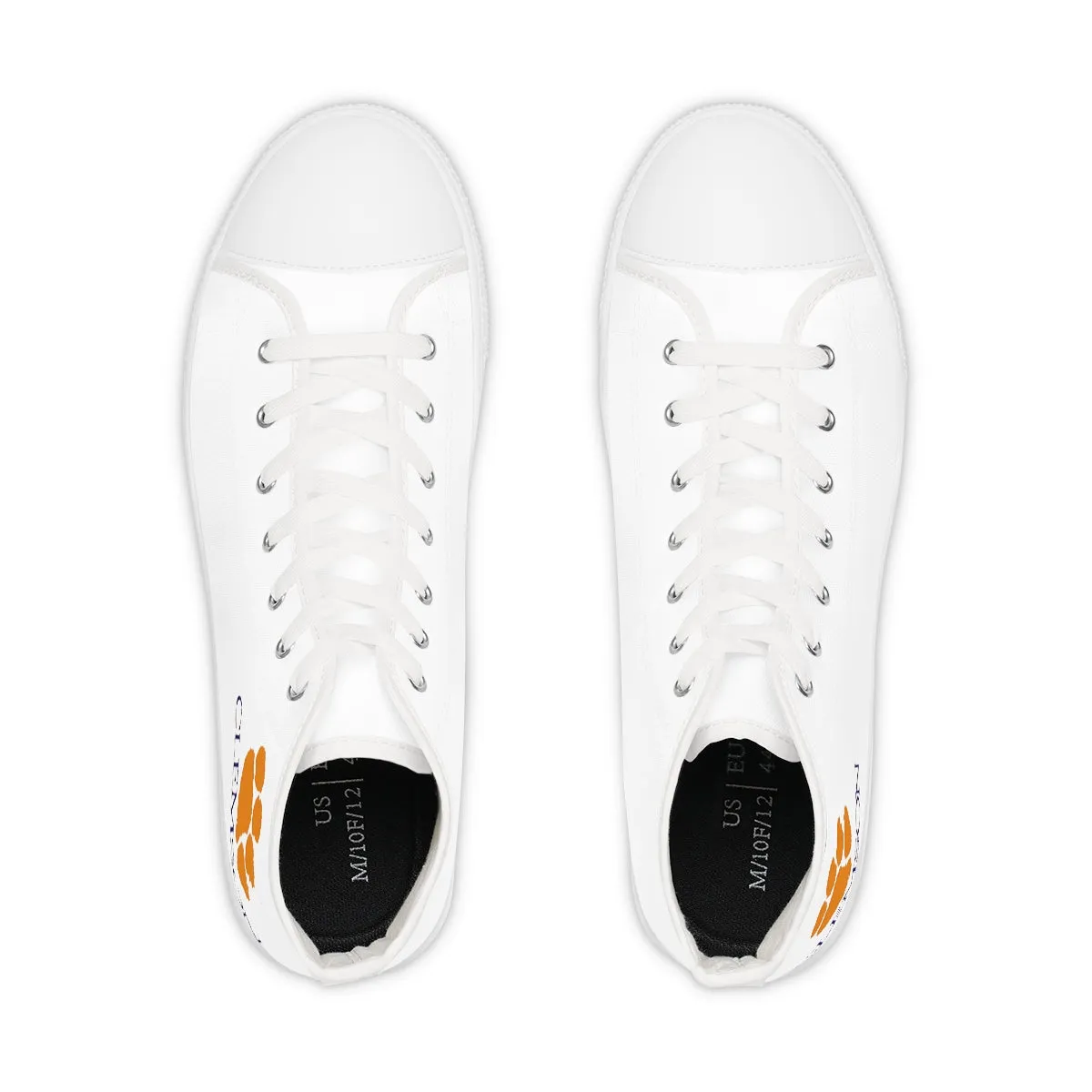 Clemson Men's High Top Sneakers