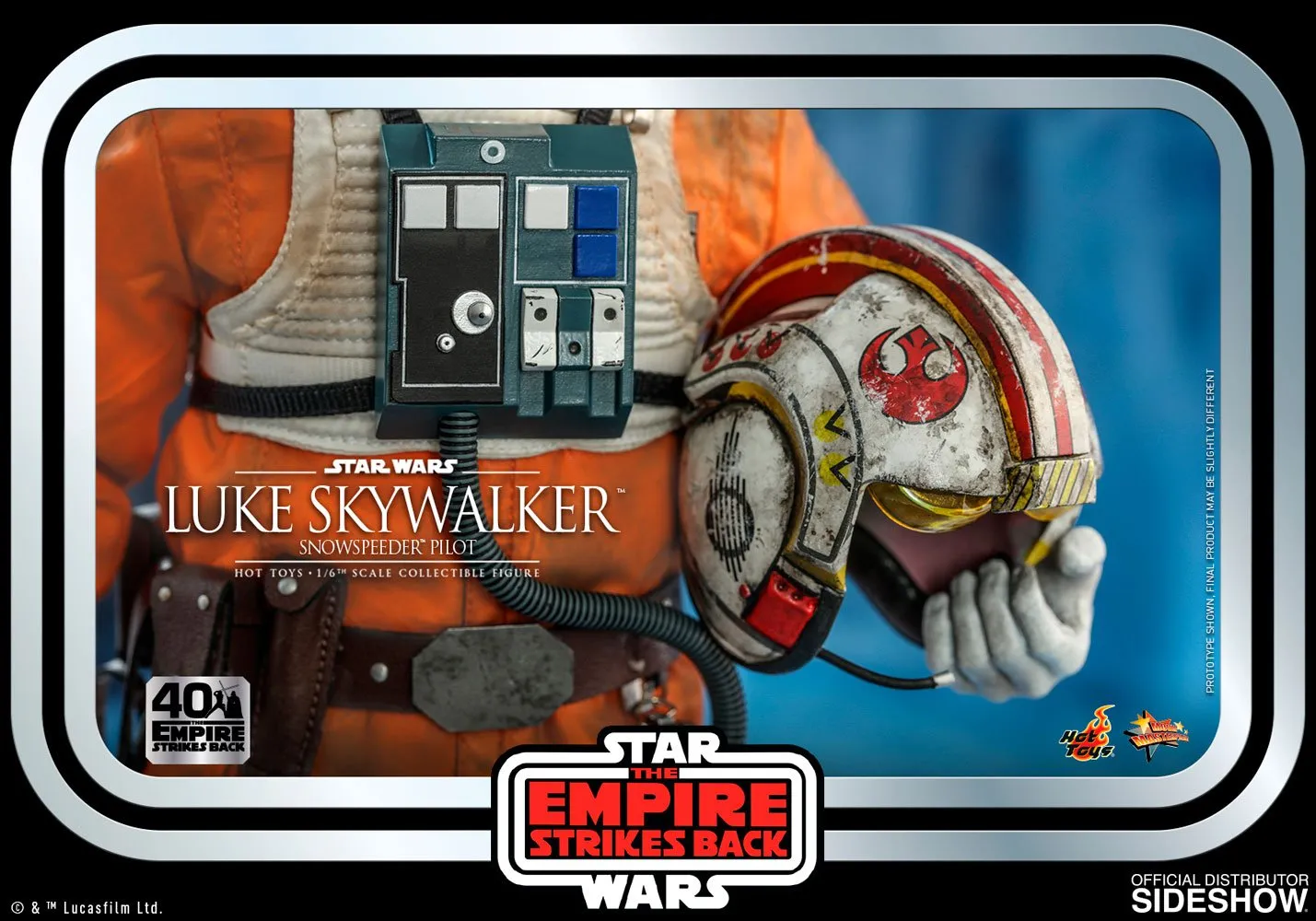 Hot Toys Movie Masterpiece - Star Wars: The Empire Strikes Back 40th Anniversary Collection - Luke Skywalker (Snowspeeder Pilot)