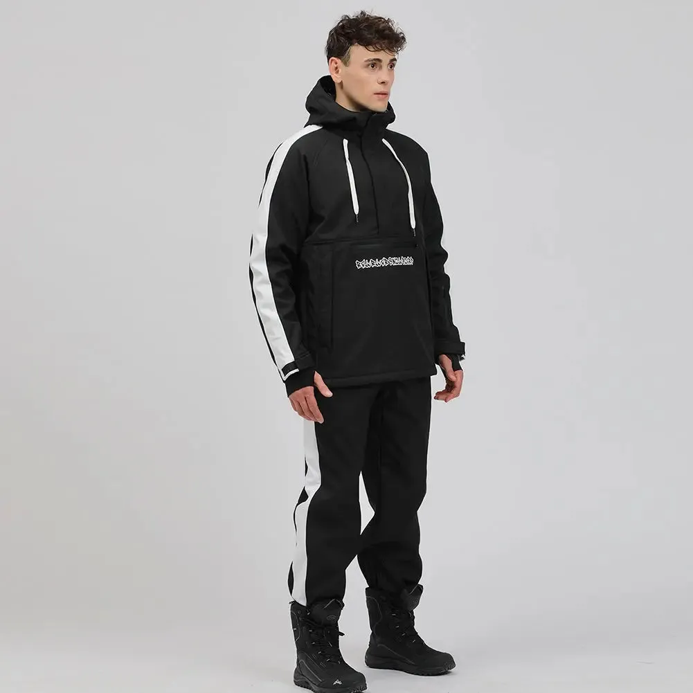 Hotian Men Snowboarding Anorak Insulated Ski Suits