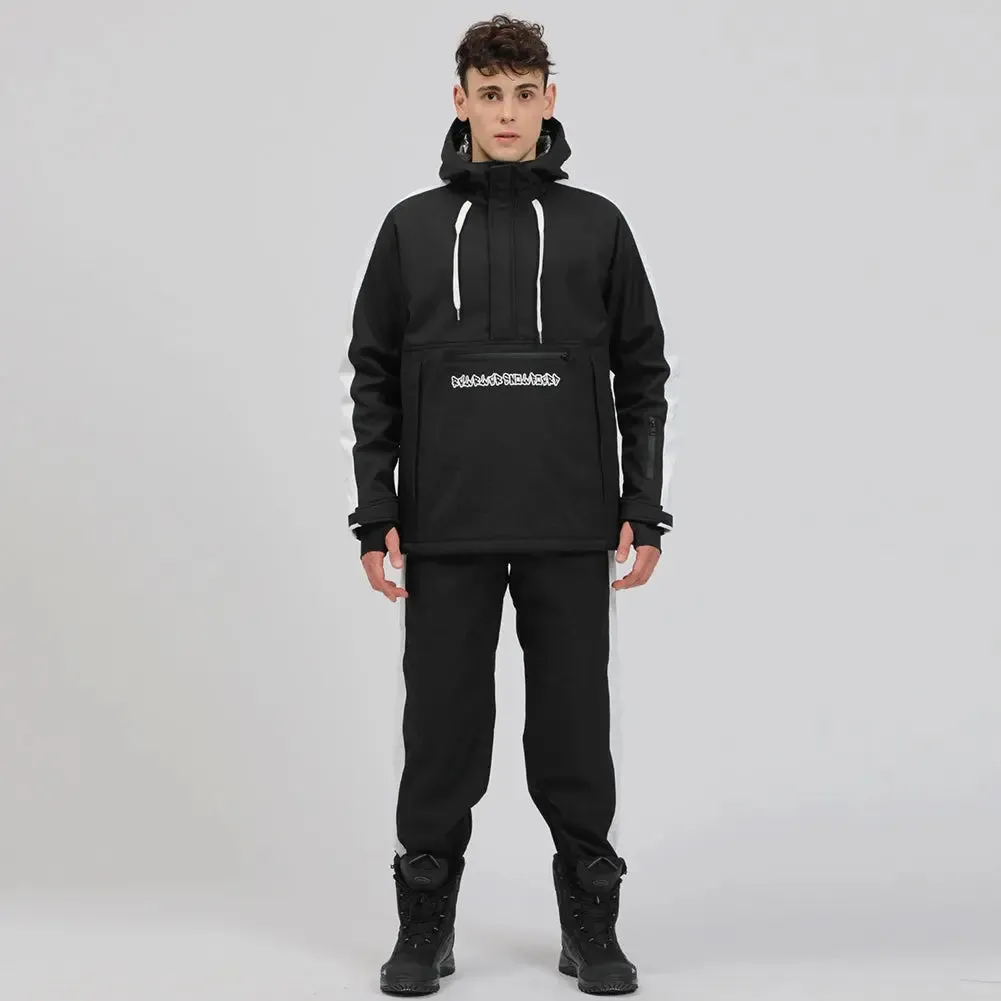 Hotian Men Snowboarding Anorak Insulated Ski Suits