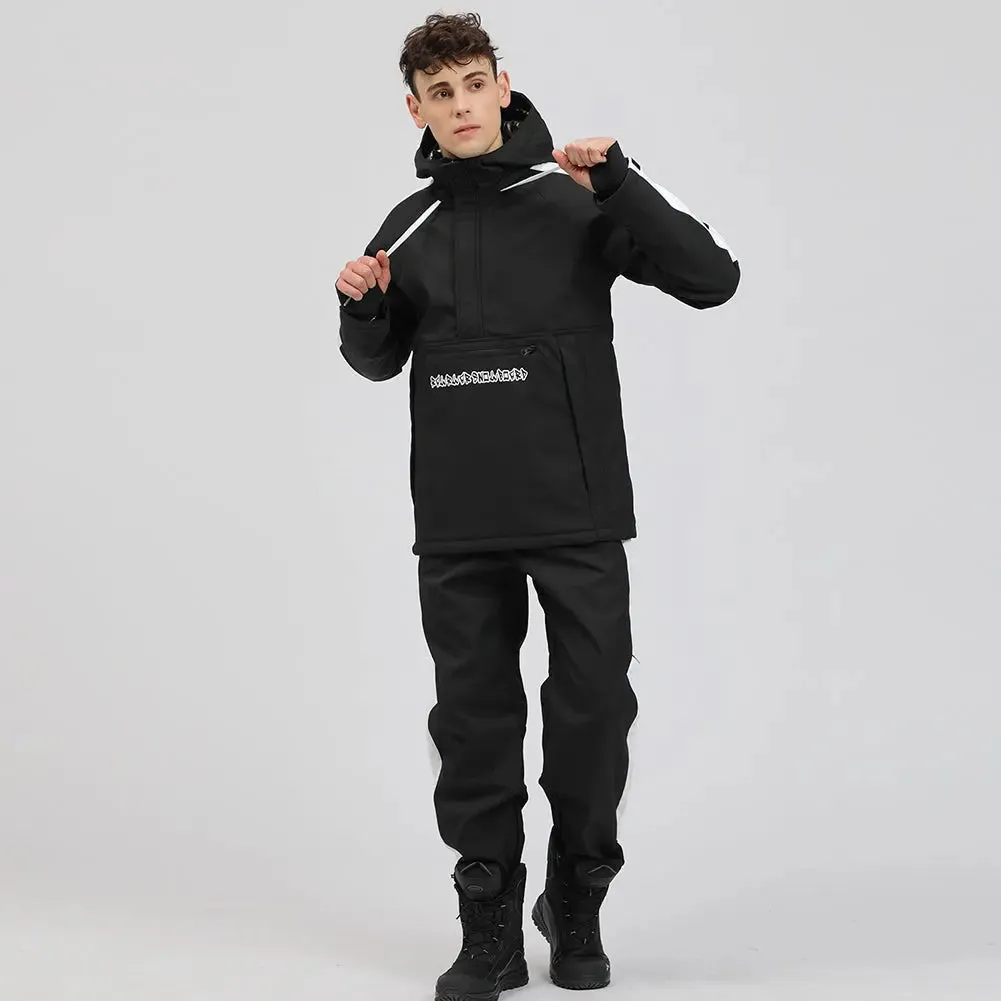 Hotian Men Snowboarding Anorak Insulated Ski Suits