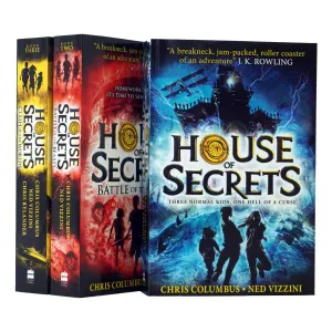 House of Secrets Trilogy by Chris Columbus, Ned Vizzini & Chris Rylander 3 Books Collection Set - Ages 9-15 - Paperback