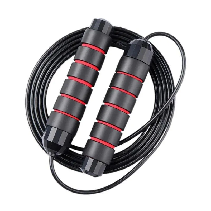 Jump Rope, Smooth Bearings, Durable Steel Wire, Non-Slip Foam Handles, Adjustable Length, Perfect for Cardio Training, Lightweight and Portable