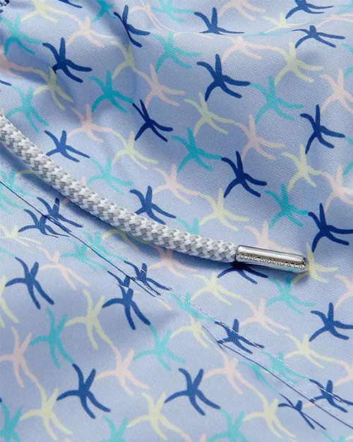 LOVE BRAND & CO | Men's Staniel Swim Shorts | Star Dancer Blue