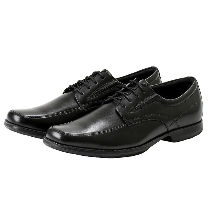 Men's square toe lace-up oxfords Formal dress shoes business workwear shoes