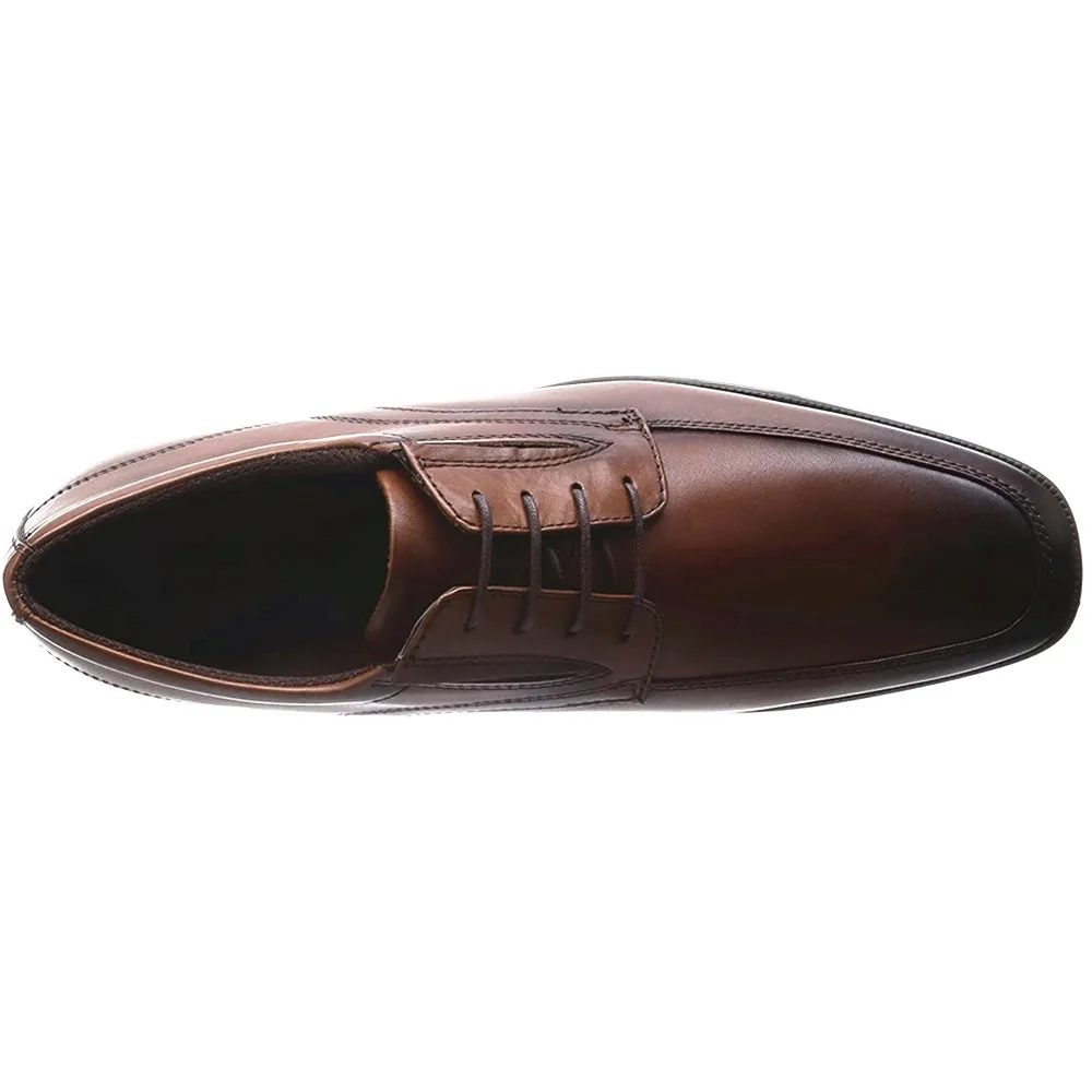 Men's square toe lace-up oxfords Formal dress shoes business workwear shoes