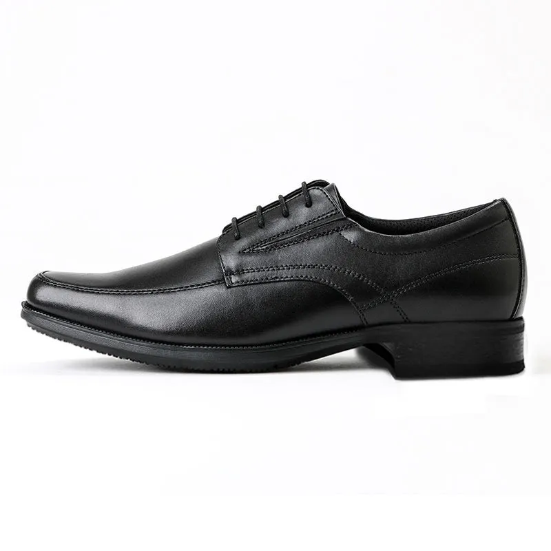 Men's square toe lace-up oxfords Formal dress shoes business workwear shoes