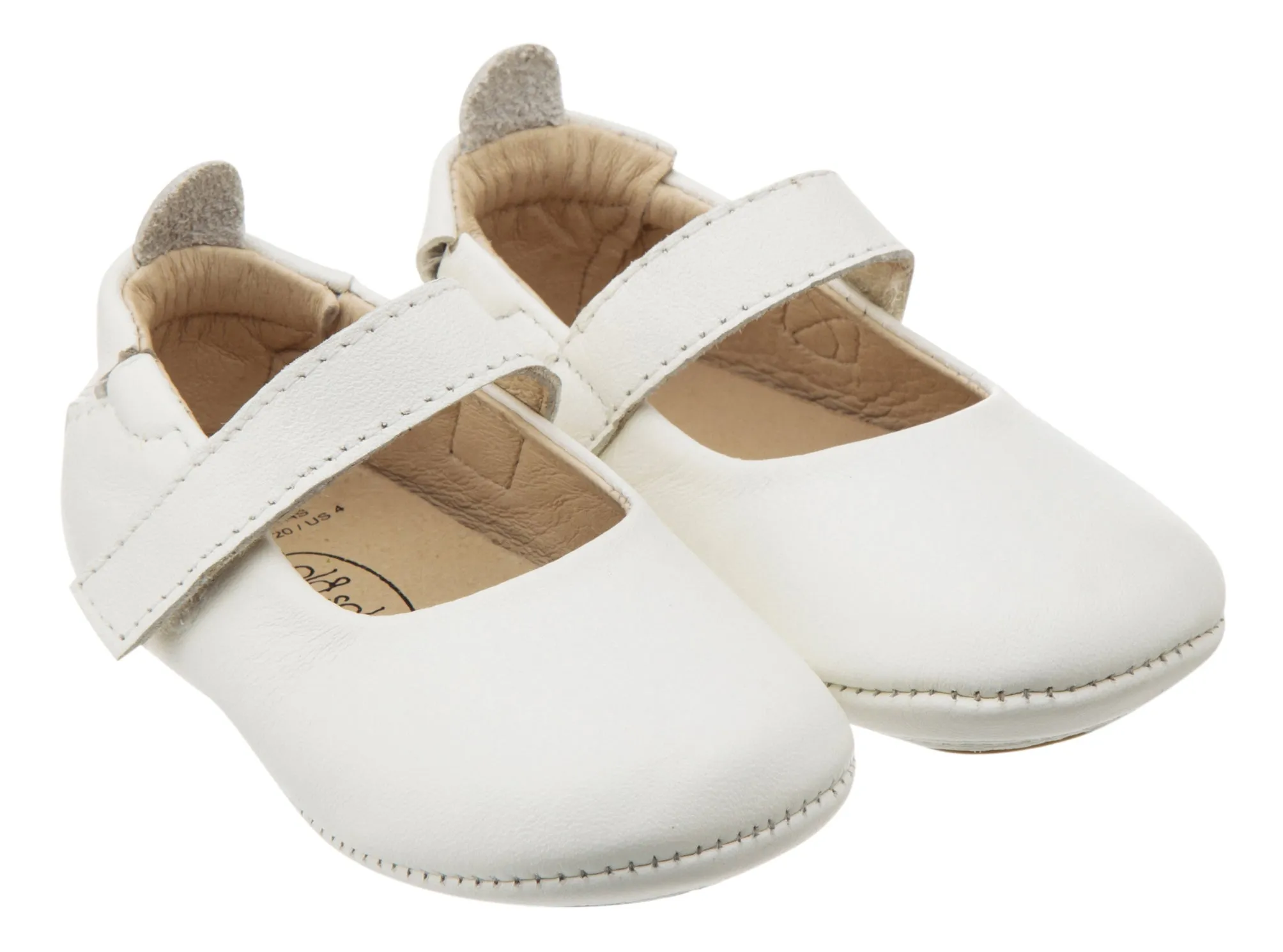Old Soles Girl's Gabrielle First Walker Mary Jane, Snow White