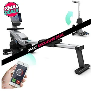 Rowing Machine Foldable - LCD Digital Fitness Console