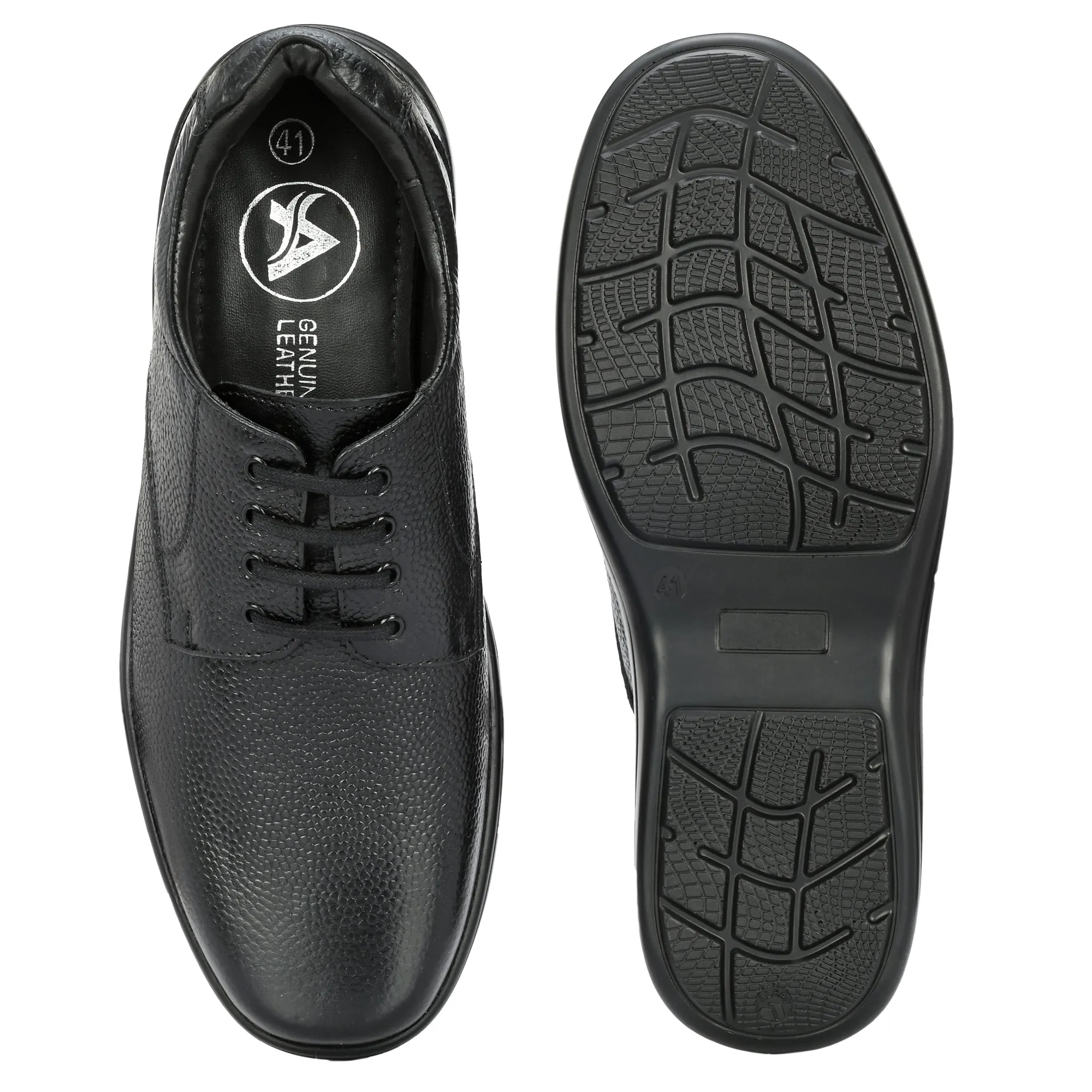 Skilled Full Grain Leather Derby Lace Ups