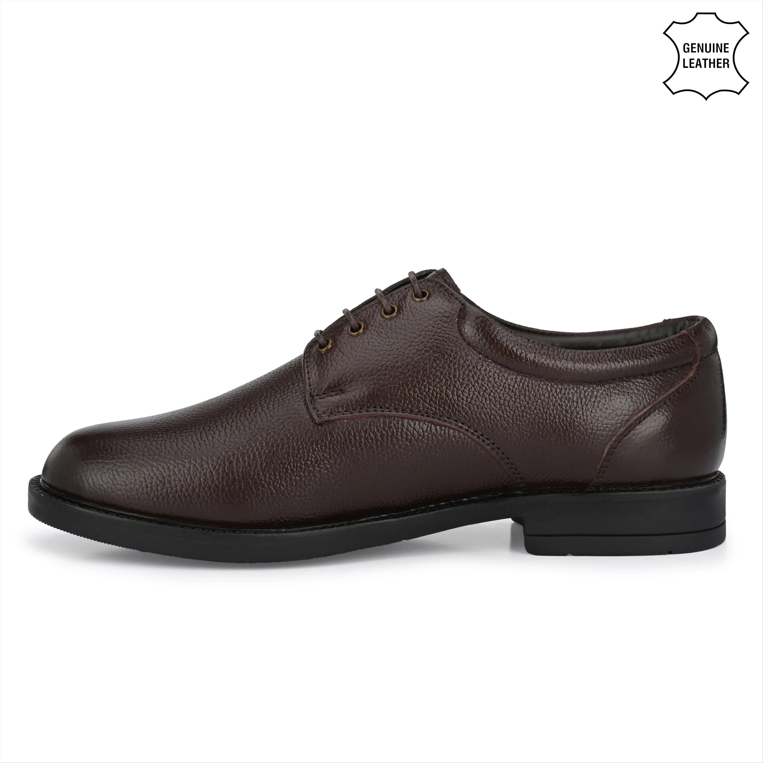 Strong Full Grain Leather Derby Lace Ups