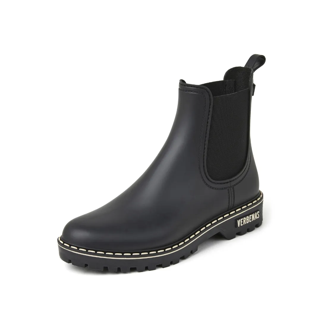 Verbenas -  Gaudi DownTown Black Rain Boot