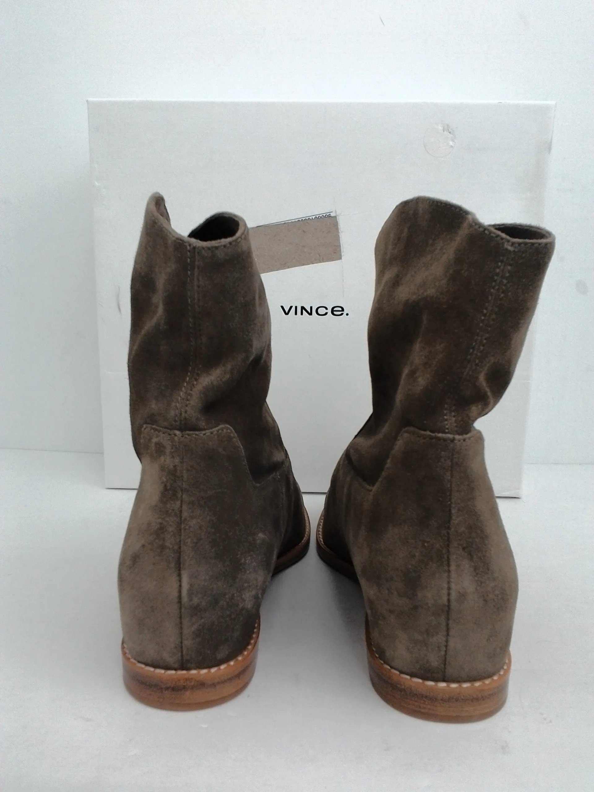 Vince Women's Sinclair Flint Suede Size 6.5 M