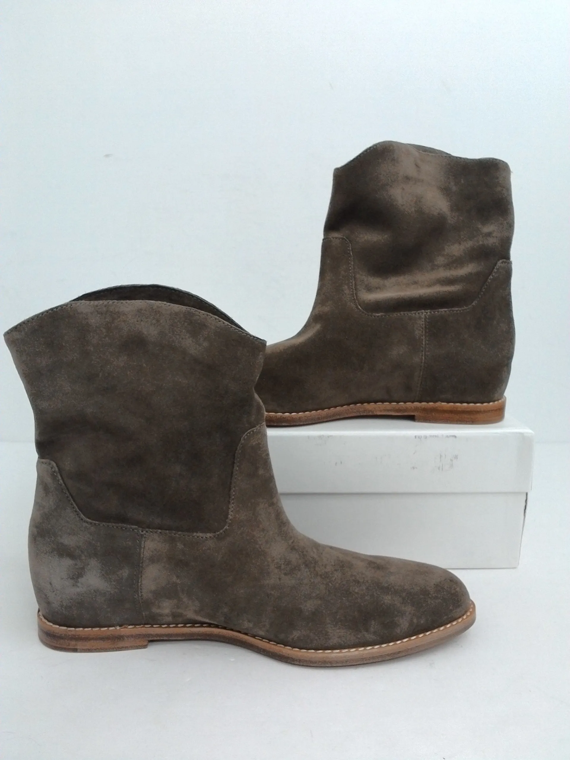 Vince Women's Sinclair Flint Suede Size 6.5 M