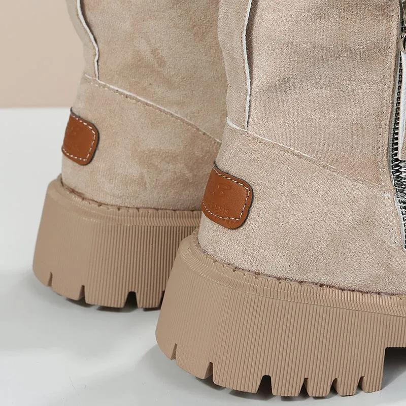 Warm winter boots for women